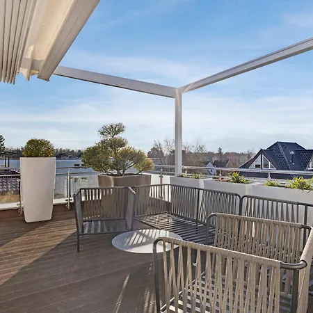 Modernes Ostsee Luxus-penthouse Meerblick