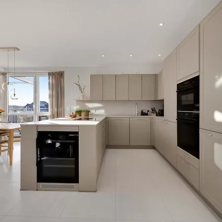 Modernes Ostsee Luxus-penthouse Meerblick Apartment