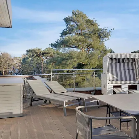 Modernes Ostsee Luxus-penthouse Meerblick