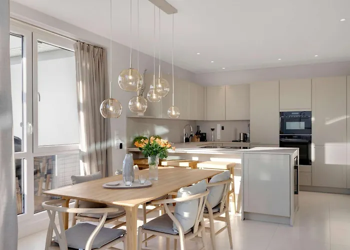 Modernes Ostsee Luxus-penthouse Meerblick