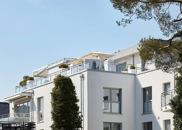 Modernes Ostsee Luxus-penthouse Meerblick Apartment Timmendorfer Strand