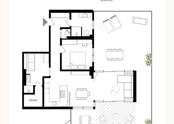 Modernes Ostsee Luxus-penthouse Meerblick *